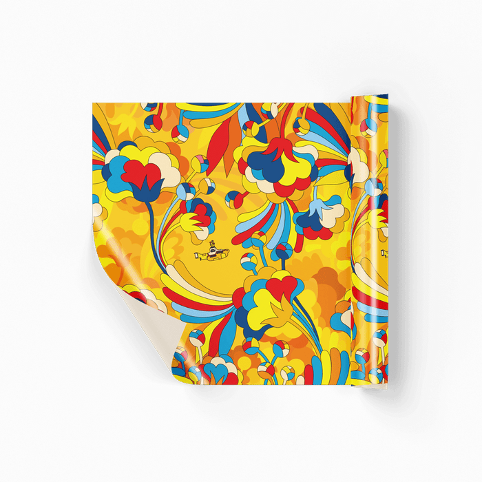 D'Addario The Beatles Yellow Submarine 3-Pack Wrapping Paper Bundle