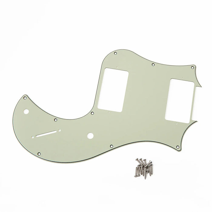 PRS Standard 22 S2 Pickguard, 3-Ply Mint, Black, Mint