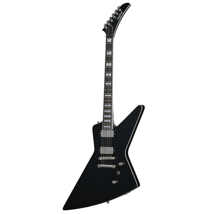 Epiphone Prophecy Explorer w/gigbag,  Aged Jet Black