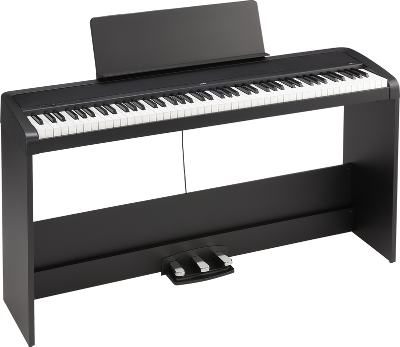 Korg B2SPBK B2 Piano,Stand,3 Pedals,Black