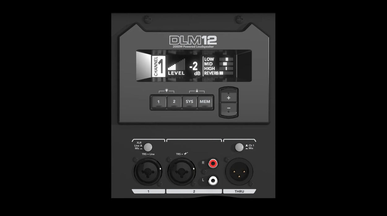 Mackie 2000W Powered Loudspeaker, 12"