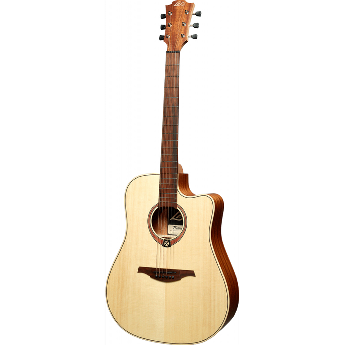 Lag T70DC Tramontane 70 Dreadnought Acoustic Guitar, Natural
