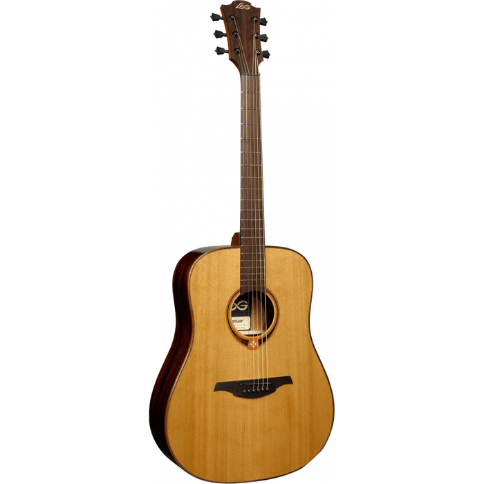 Lag TL118D Tramontane 118 Left-Handed Dreadnought Acoustic Guitar, Gloss