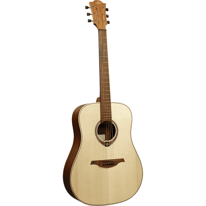 Lag TL70D Tramontane 70 Left-handed Dreadnought Acoustic Guitar, Natural