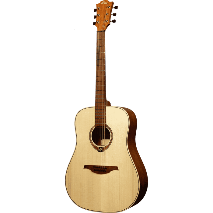 Lag TL70D Tramontane 70 Left-handed Dreadnought Acoustic Guitar, Natural