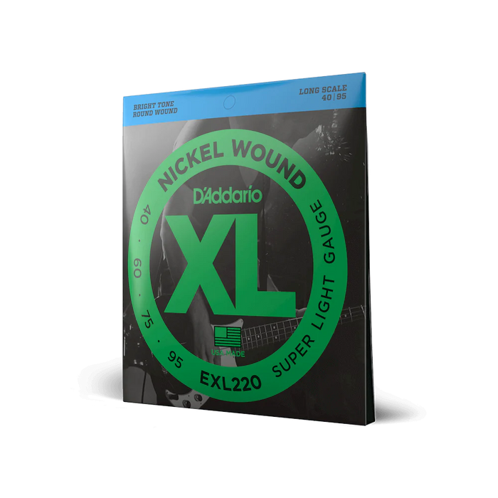 D'Addario EXL220 Nickel Round Wound 40-95