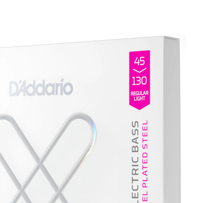 D'Addario XS Regular Light 5-String Super Long Scale Coated Bass Strings (45-130)