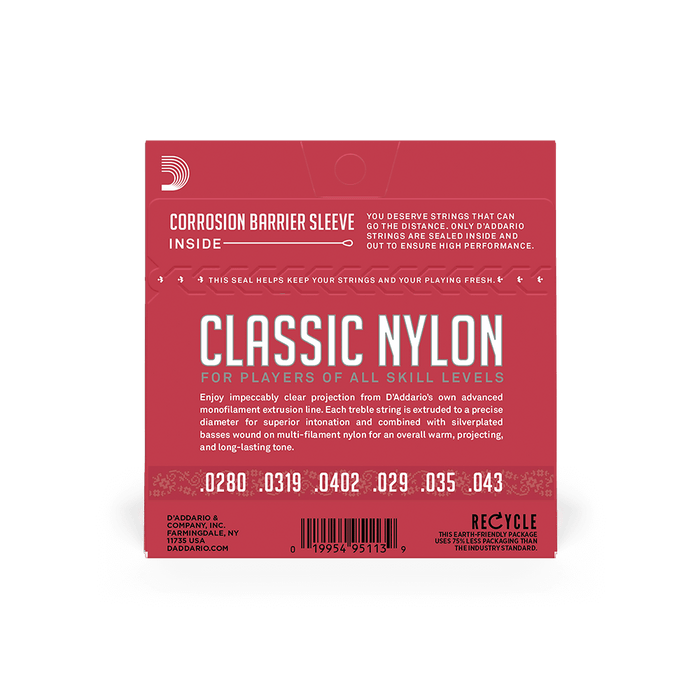D'Addario EJ27N Classical Nylon, Normal Tension