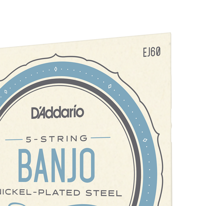 D'Addario EJ60 Banjo Strings, Light