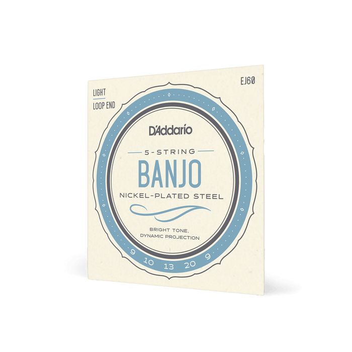 D'Addario EJ60 Banjo Strings, Light