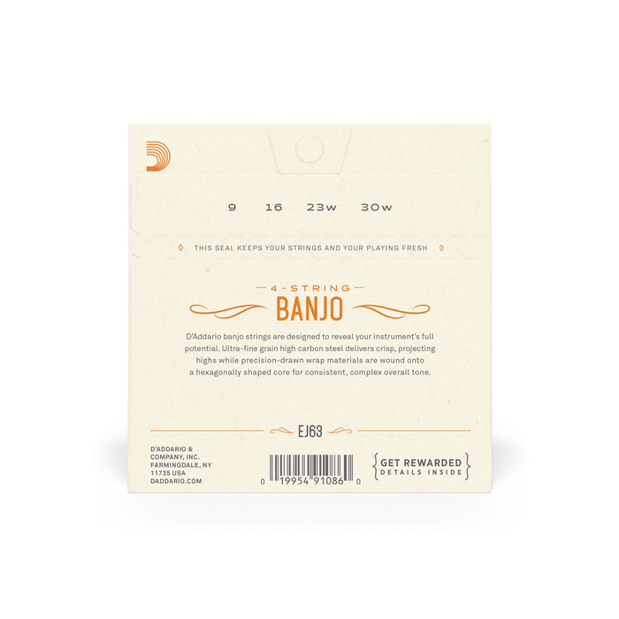 D'Addario Tenor Banjo Strings