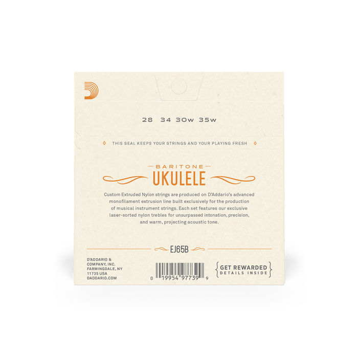 D'Addario Pro-Arté  Baritone Ukulele Set