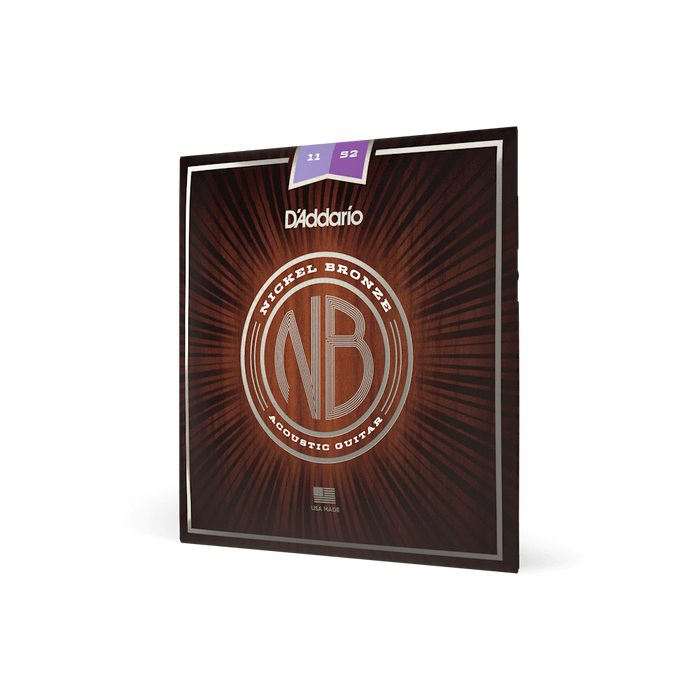 D'Addario Nickel Bronze Custom Light 11-52