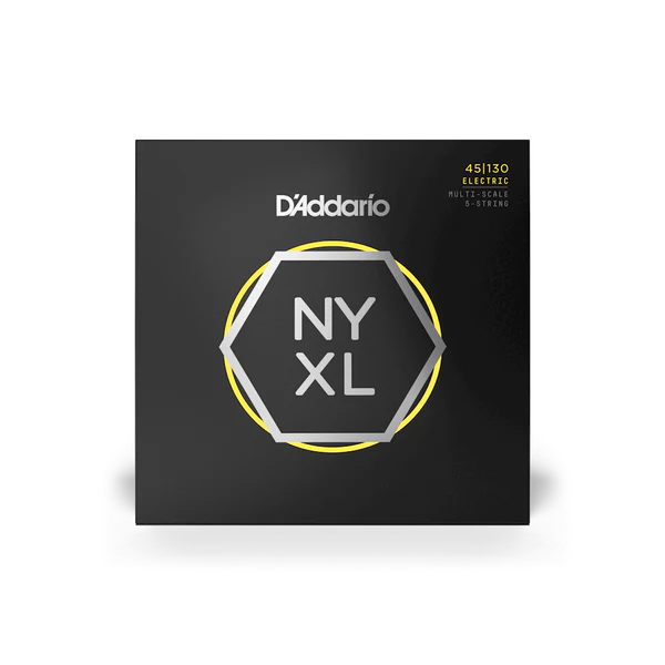 D'Addario NYXL45130MS - 5-String Multi-Scale Bass Strings