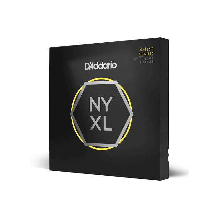 D'Addario NYXL45130MS - 5-String Multi-Scale Bass Strings