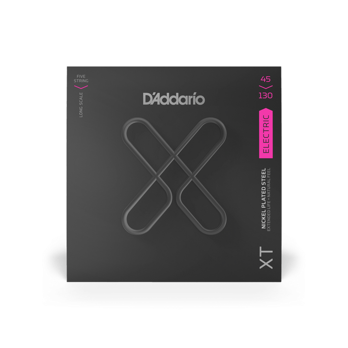 D'Addario XT Bass Coated 5-String Set - 45-130 Long Scale