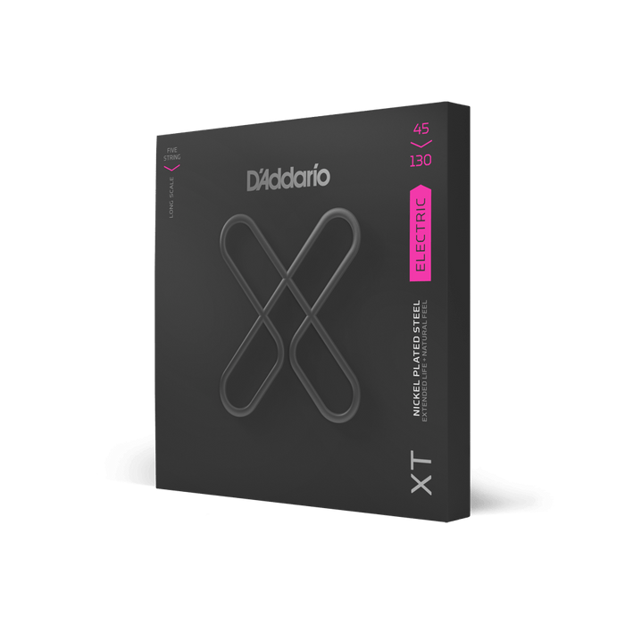 D'Addario XT Bass Coated 5-String Set - 45-130 Long Scale
