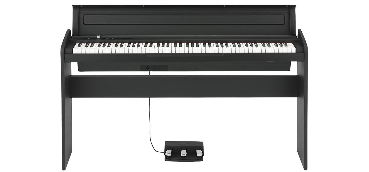 Korg LP180-BK 88-Key Digital Piano With Three-Pedal Unit – Black