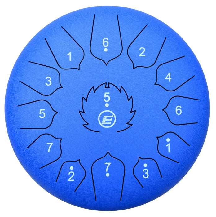 Ecko TD12/13N - Tongue Drum 12'' 13 Notes, Lake Blue