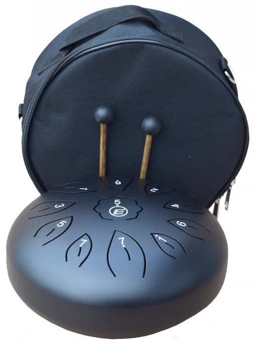 Ecko TD8/11N - Tongue Drum - 8''- 11 Notes, Black