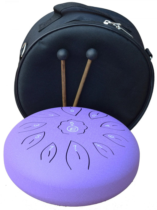 Ecko TD8/11N Tongue Drum 8'' 11 Notes, Purple