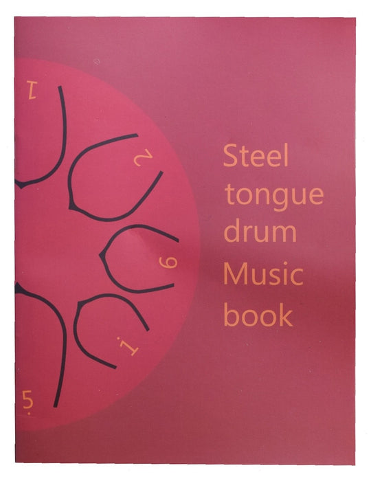 Ecko TD12/13N - Tongue Drum 12'' 13 Notes, Red