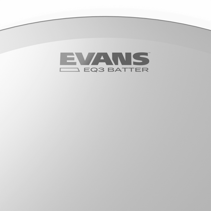 Evans EQ3 Coated Batter Head 22"