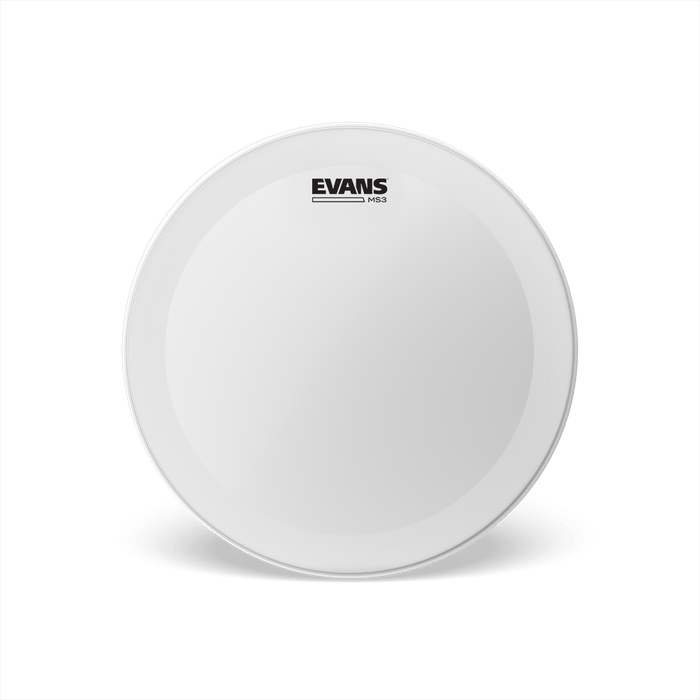 Evans MS3 Clear Marching Snare Side Drum Head, 14 Inch