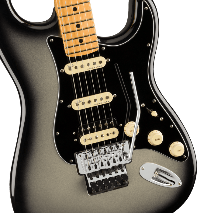 Fender Ultra Luxe Stratocaster Floyd Rose® HSS, Maple Fingerboard, Silverburst