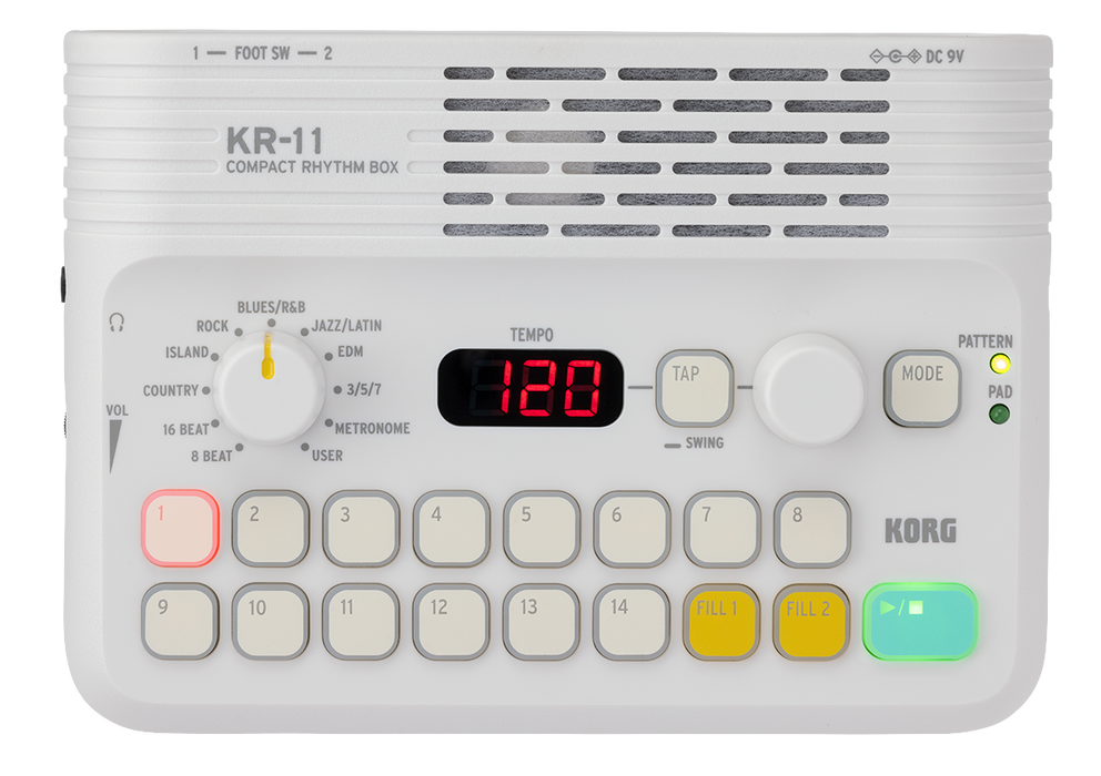 Korg KR11 Compact Rhythm Machine