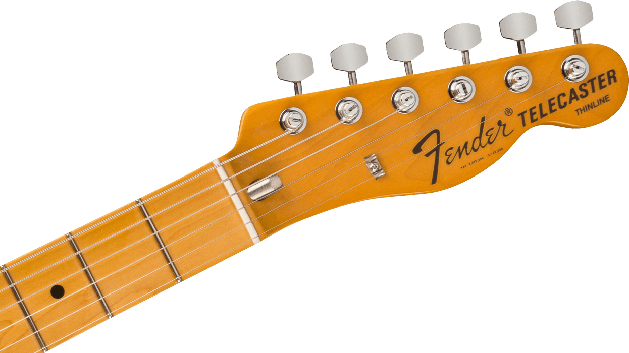 Fender American Vintage II 1972 Telecaster Thinline, Maple Fingerboard, Aged Natural