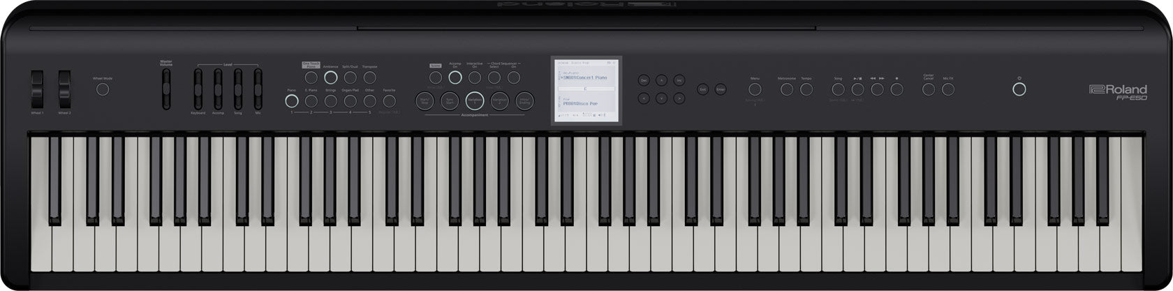 Roland FP-E50-BK 88-Key Entertainment Digital Arranger Piano - Black - DEMO