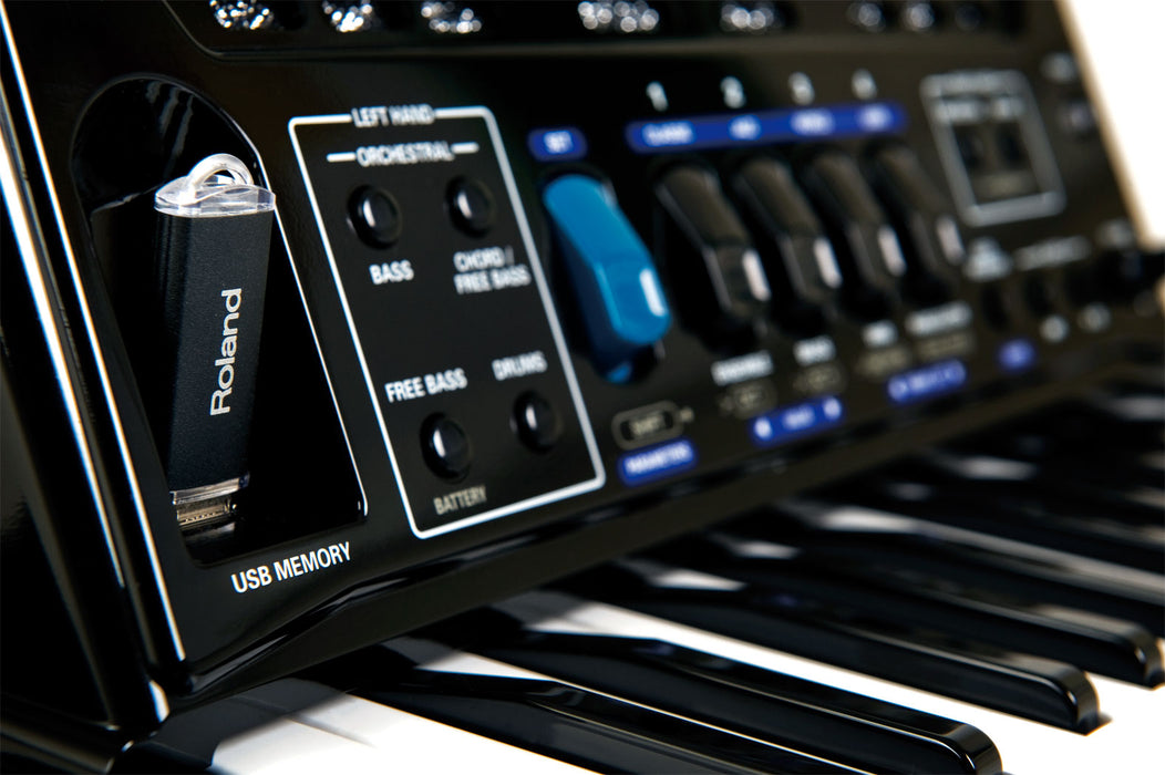 Roland FR-1X-BK V-Accordion - Black