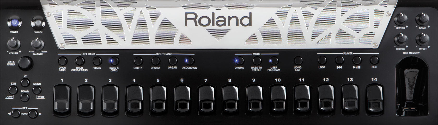 Roland FR-8X-BK V-Accordion - Black