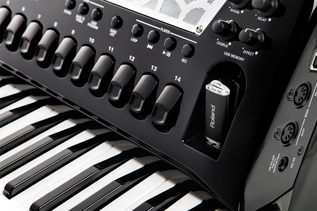 Roland FR-8X-BK V-Accordion - Black