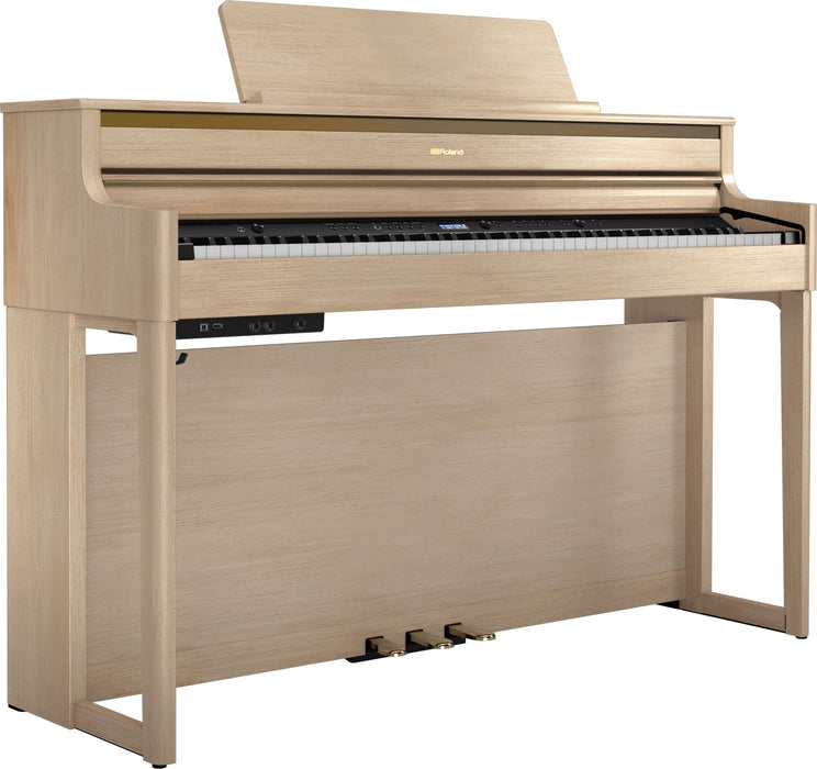 Roland HP704-LA-WS Digital Piano - Light Oak with Stand