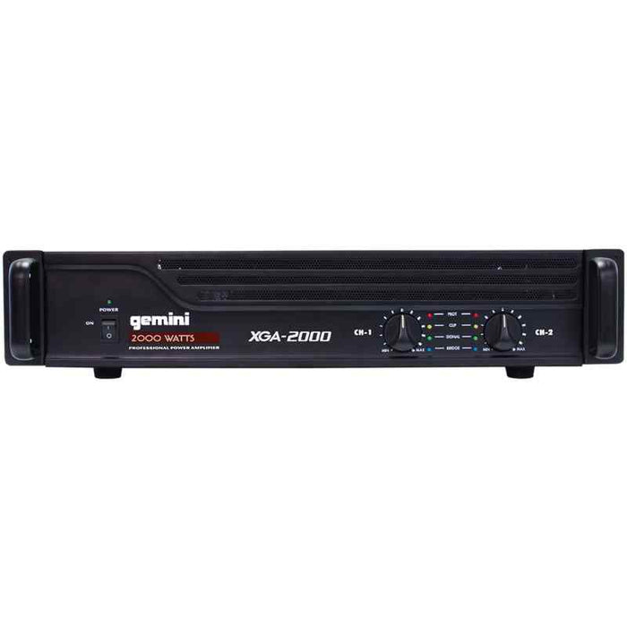 Gemini 2000W Professional Power Amplifier