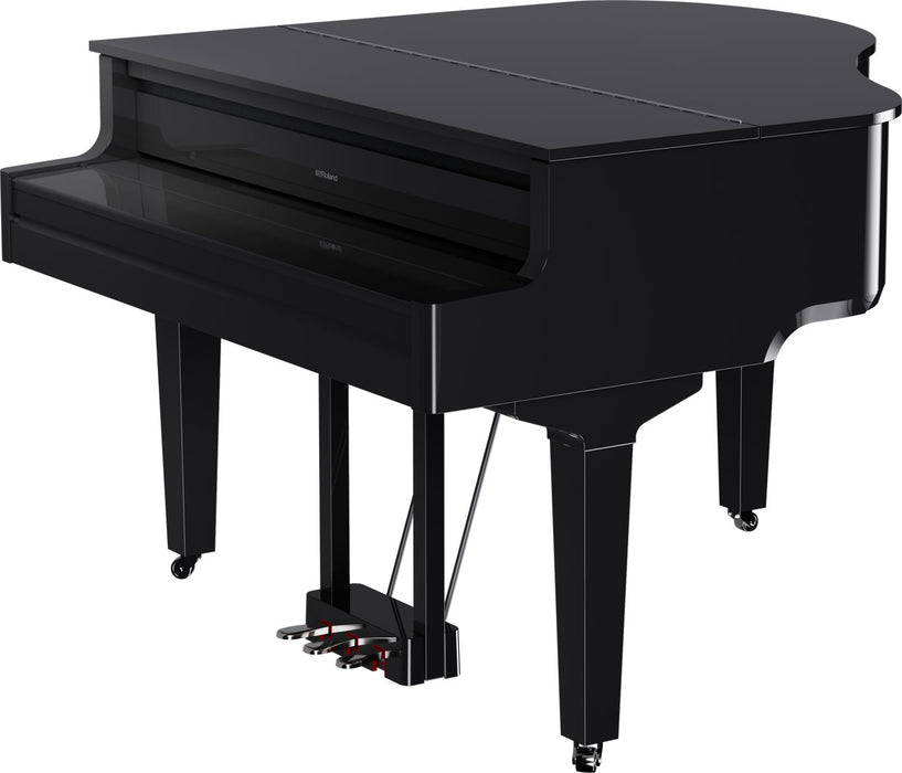 Roland GP-9M-PE Digital Grand Piano w/ Moving Keyboard - Polished Ebony