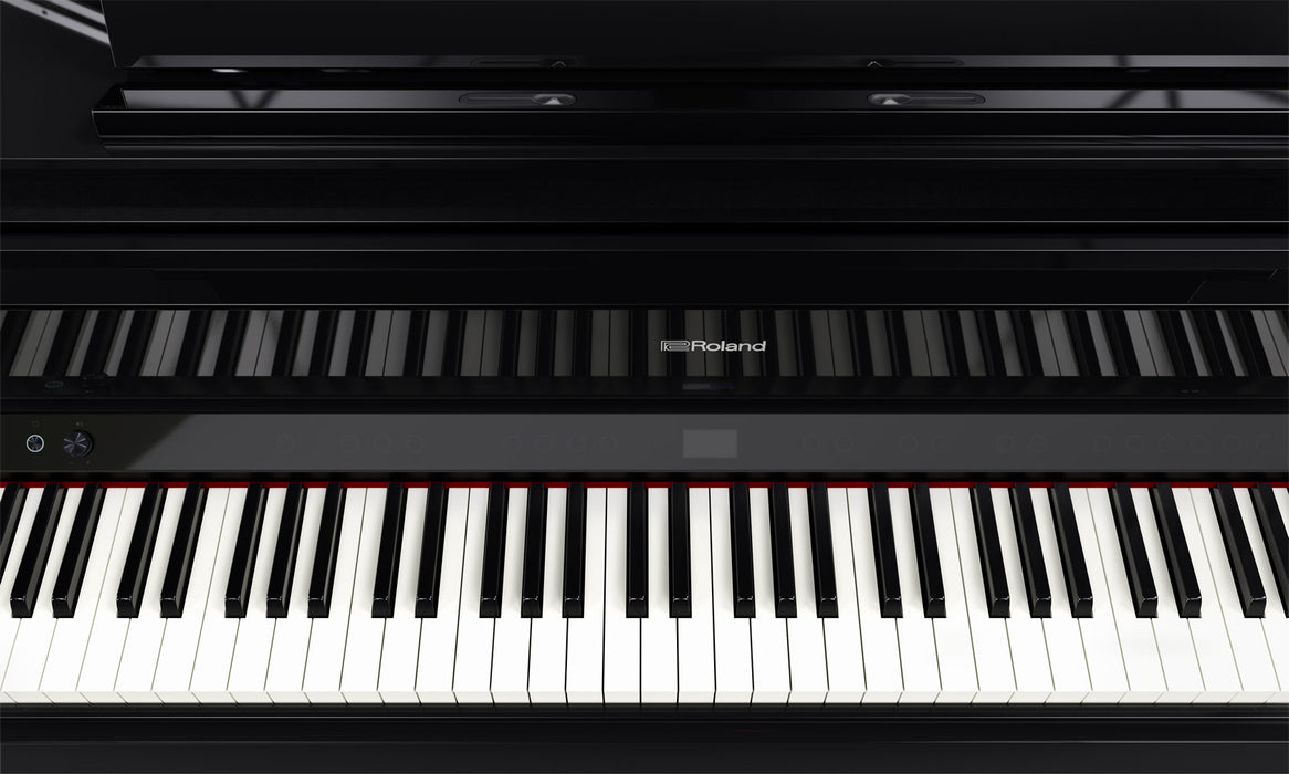 Roland GP-9M-PE Digital Grand Piano w/ Moving Keyboard - Polished Ebony