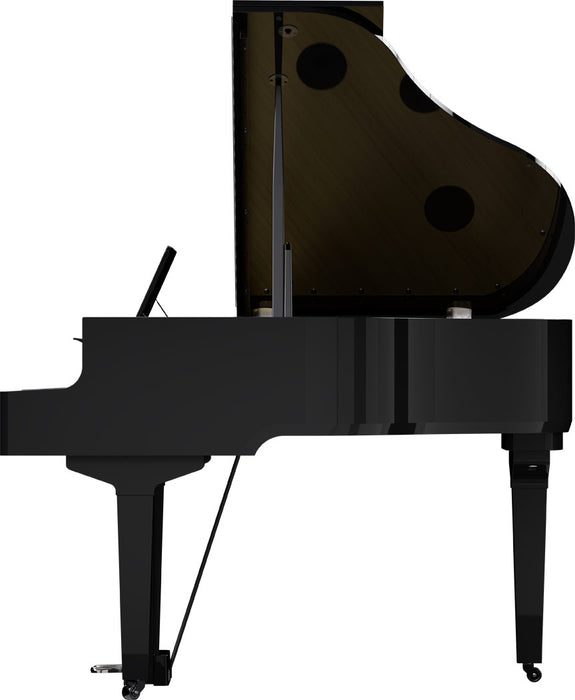 Roland GP-9M-PE Digital Grand Piano w/ Moving Keyboard - Polished Ebony