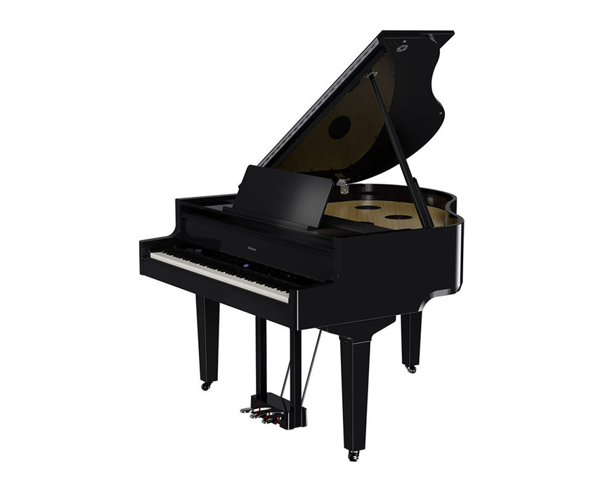 Roland GP-9M-PE Digital Grand Piano w/ Moving Keyboard - Polished Ebony