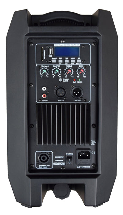 Groove Factory Q Series 8'' Powered Speaker w/Bluetooth