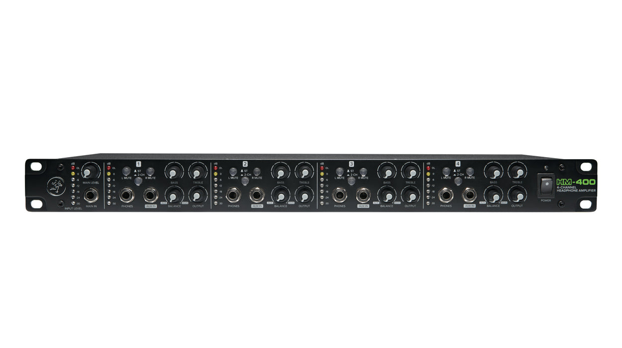 Mackie 4-Channel Headphone Amplifier (3 outputs per channel)