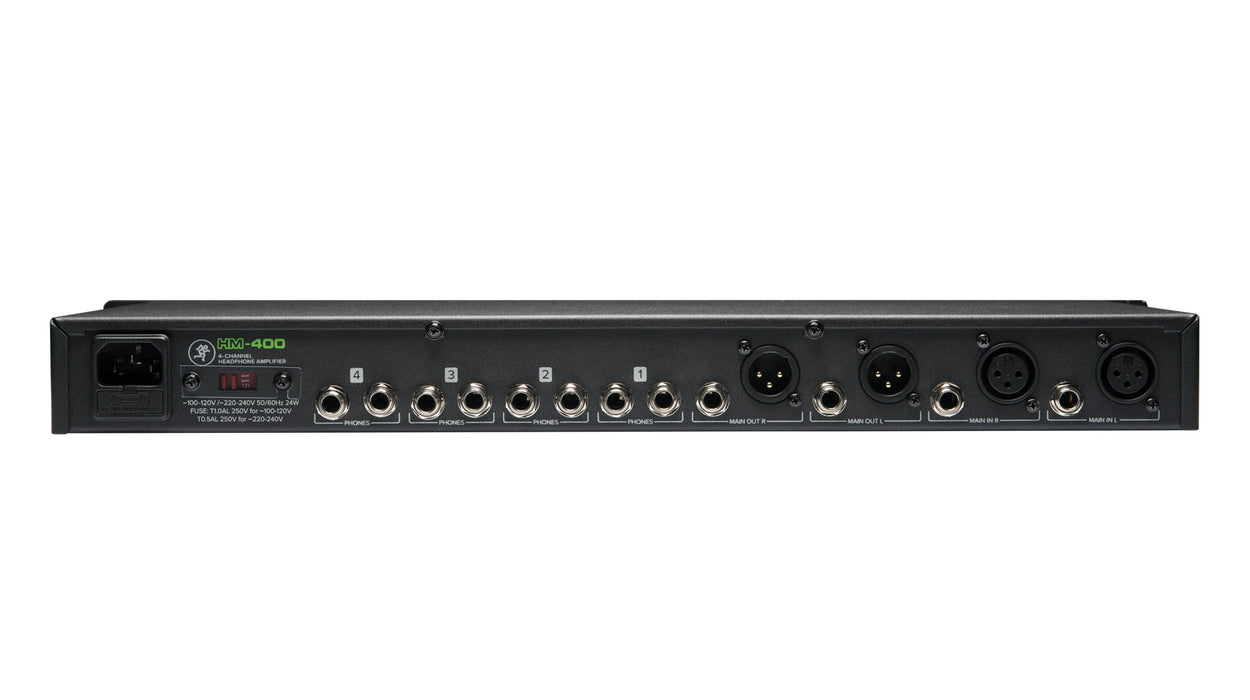 Mackie 4-Channel Headphone Amplifier (3 outputs per channel)