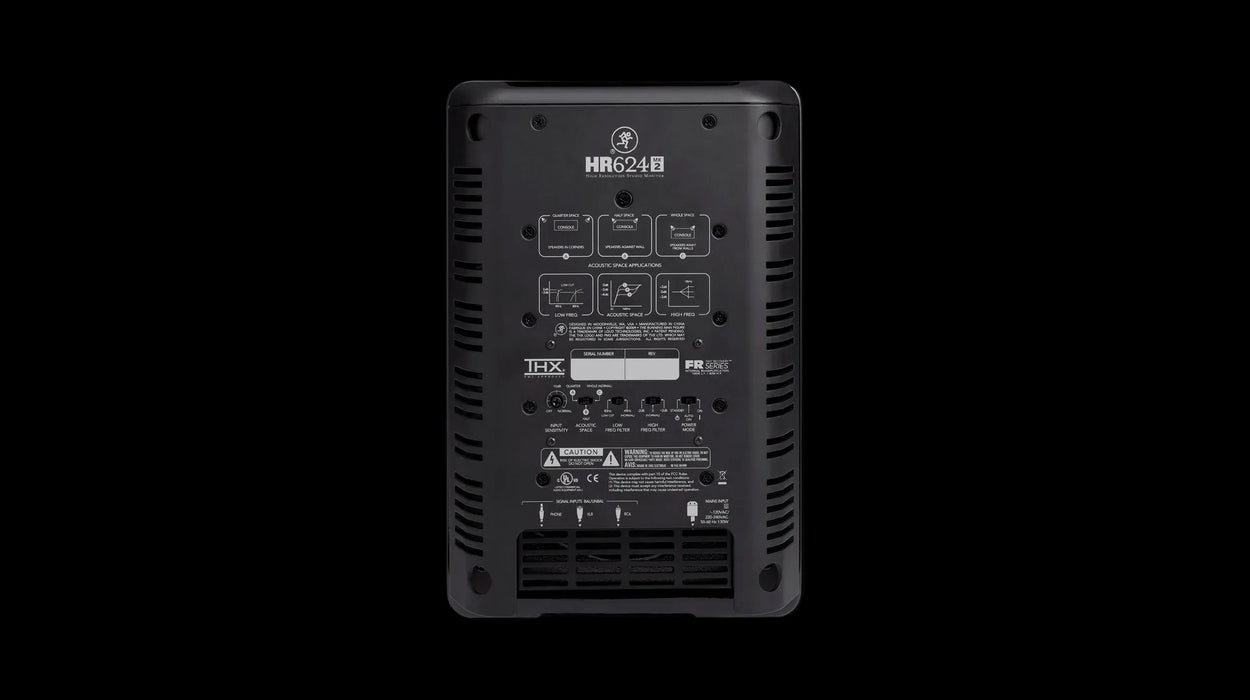 Mackie 140w 2-way High Resolution Studio Monitor, 6"