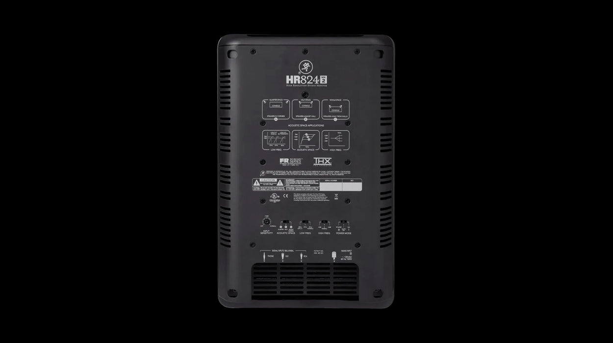 Mackie 250w 2-way High Resolution Studio Monitor, 8"