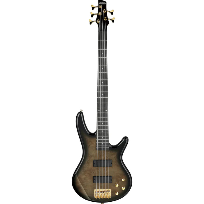 Ibanez GSR205PCTPB Gio SR Series 5 String RH Electric Bass - Transparent Pale Black Burst