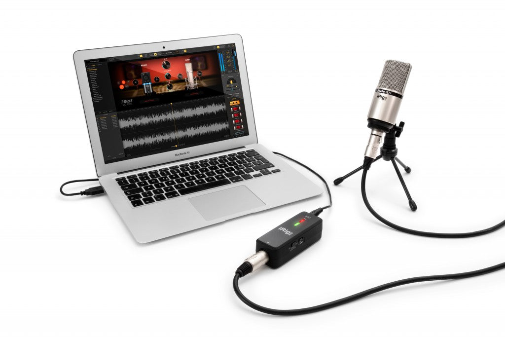 IK Multimedia iRig Pre HD XLR Microphone Interface & Preamp for iOs Devices