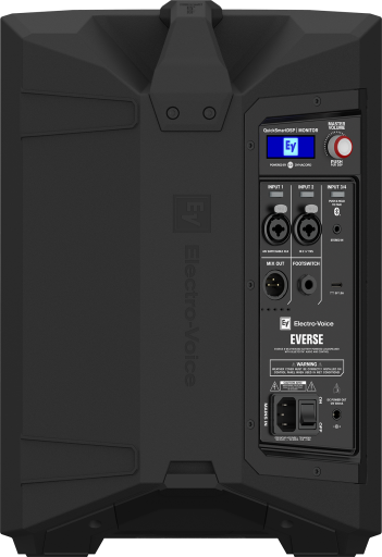Electro-Voice 8'' 2-Way Battery Powered Speaker - Black