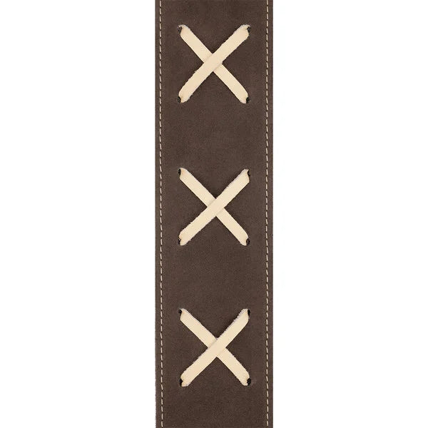 D'Addario 2.5" Leather Strap Vintage, Brown